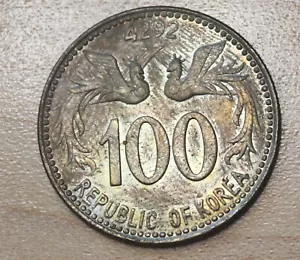 1959 Korea 100 Hwan - Picture 1 of 2