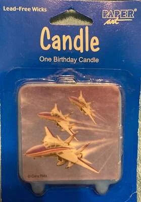 Jet Birthday Candle - Image 1 of 2