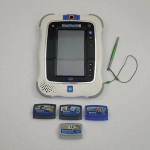 Vtech InnoTab 2S Learning System With 4 Game Cartridges - Picture 1 of 9