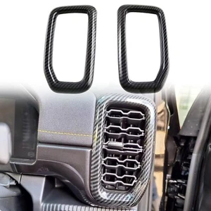 for Ford Ranger 2024 2025 Dashboard Side Air Vent Outlet Decorative Cover 2pcs - Foto 1 di 8