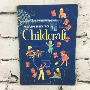 Your Key to Childcraft By Field Enterprises Inc Vintage 1955 Paperback - Picture 1 of 5