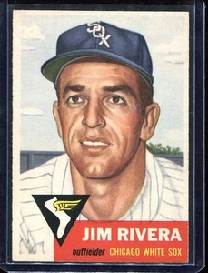 1953 Topps Baseball # 156 Rivera EX-MT+ Excellent to Mint Plus - Picture 1 of 2