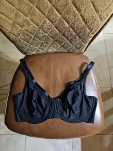 Olga Stretch Microfaser Full Coverage T-Shirt ungefüttert Bügel schwarz BH 38DD  - Bild 1 von 3