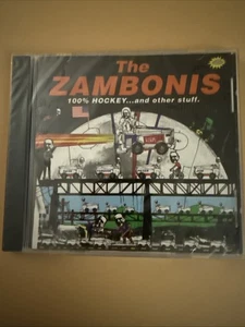The Zambonis 100% Hockey & Other Stuff CD 1995 Tarquin Records Brand New Sealed - Bild 1 von 2