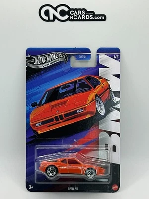 2025 Hot Wheels Silver Series BMW Series 1/5 BMW M1 - Image 1 of 2