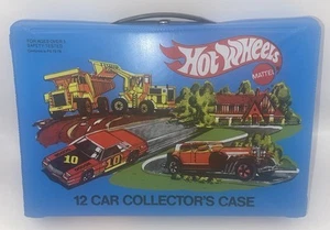 Valigetta 12 auto Hot Wheels vintage 1980 da collezione 4975 ottime condizioni con vassoio - Foto 1 di 6