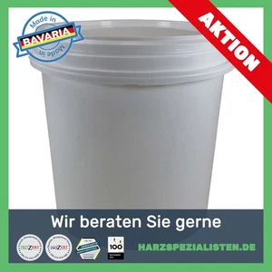 10 Liter Leereimer Kunststoffeimer Plastikeimer Eimer leer weiß mit Deckel NEU - Bild 1 von 3
