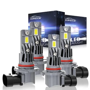 9005&9006 LED Headlight Bulbs Kit For Honda Accord 2006-2008 2009 2010 2011 2012 - Picture 1 of 21