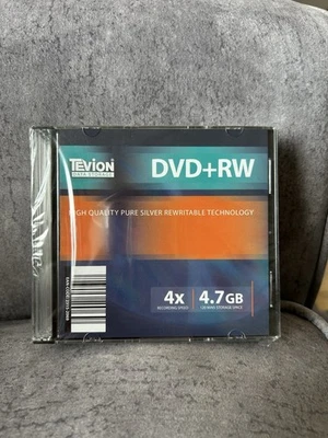 Tevion 5 x Memorex DVD+RW Discs ReWritable Blank Disc in Sleeve 4x 4.7GB 120min - Image 1 of 3
