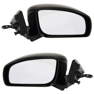 For 07-08 G35 Sedan Rear View Door Mirror Power Heat w/o Sport Package SET PAIR - Picture 1 of 5