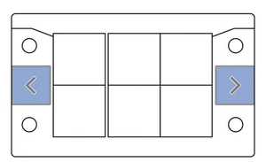 Icotek 54216 1 Stück Split Multi Kabel Transit Rahmen KEL-U 10/6 - Neu Open Box - Bild 1 von 5