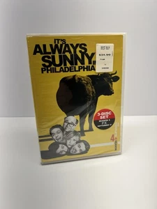 It’s Always Sunny in Philadelphia - Season 4, FX (DVD, 2009, 3-Disc Set) Sealed - Foto 1 di 6