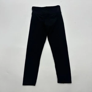 Old Navy Active Powersoft Go Dry Leggings Girls S 6-7 Y Black Logo. …#29205 - Picture 1 of 8