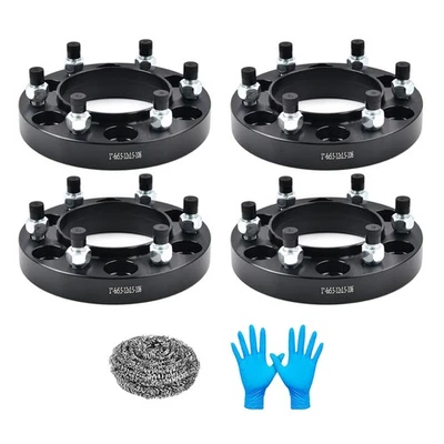 (4) 1" 6x5.5 6x139.7 Hubcentric Wheel Spacers For 1996-2022 Toyota 4Runner - Изображение 1 из 4