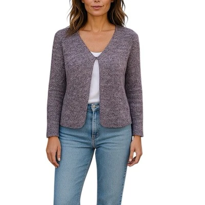 Cárdigan Jones New York Talla Grande Suéter Botón Abierto Informal Moda Moderno Boho Foto 1 de 4