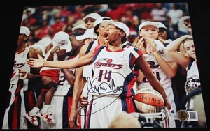 Cynthia Cooper signed 8 x 10, Houston Comets, Beckett BAS 3W044748 - Picture 1 of 3