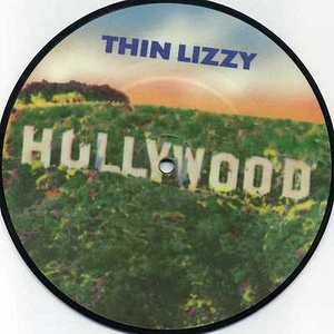 THIN LIZZY Hollywood/The Pressure Will Blow 45 RPM PICTURE RECORD (UK IMPORT) 7" - Picture 1 of 2