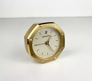 Orologio sveglia da tavolo Audemars Piguet Royal Oak table clock 1998 vintage - Foto 1 di 12