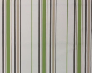 BALLARD DESIGN CUMBERLAND STRIPE GREEN OUTDOOR INDOOR FABRIC BY THE YARD 63"W - Picture 1 of 4