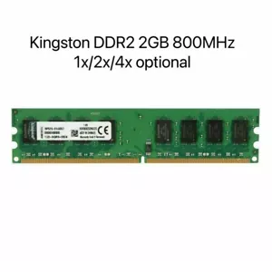 Kingston 2GB 4GB 8GB DDR2 800MHz PC2-6400 DIMM Desktop 240pin Memory Ram Lot - Picture 1 of 6