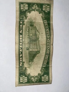 billete de 10 dolares 1934 - Picture 1 of 15