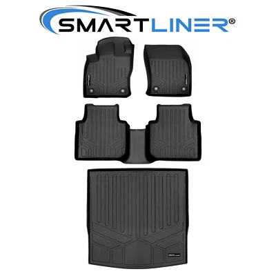 SMARTLINER Floor Mats Cargo Liner Set 2018-2024 Volkswagen Tiguan 5 Passenger - Image 1 of 4