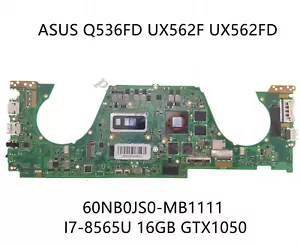 60NB0JS0-MB1111 UX562FD scheda madre per scheda madre ASUS UX562FD UX562F con I7-8565U - Foto 1 di 7