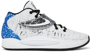 Nike KD 14 Academy Promo EYBL Multicolor Black White Red Blue DM8348-900 Men's 8 - Picture 1 of 5