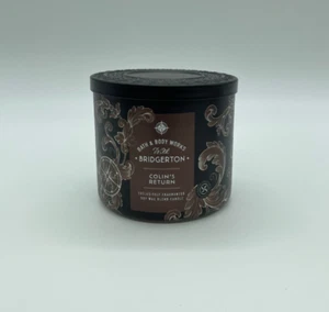 Bath & Body Works Candle BRIDGERTON COLIN'S RETURN 3-Wick 14.5 oz - Picture 1 of 4