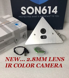 Security Color Camera W/ 2.8mm 700TVL IR D/N Corner Mount Elevator Lobby….. NEW! - Picture 1 of 17