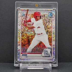 2020 Bowman Chrome Masyn Winn Sparkle Refractor #BD-59 1st Bowman RC Cardinals - Bild 1 von 2