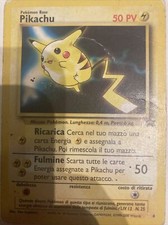 Pokemom Carta Pikachu Promo Italiano Num 4