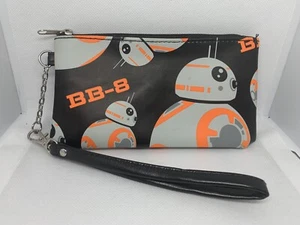BB-8 Droid Coin Purse Pouch STAR WARS BB8 Black With Wristlet Strap Loot Crate - Picture 1 of 3