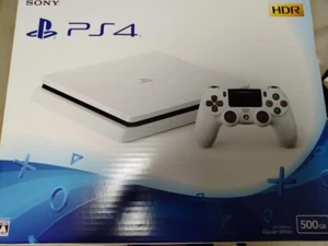 Sony PlayStation 4 PS4 CUH-2200A Slim Glacier White Consola de Juegos Caja NTSC-Japón  - Imagen 1 de 12
