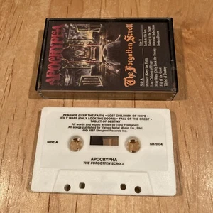 Apocrypha – The Forgotten Scroll CASSETTE TAPE 1st US issue cacophony helstar - Picture 1 of 4