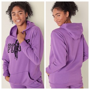 victoria secret zip up moletom com capuzs