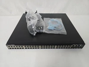 Dell N3248TE-ON 48 Port Gigabit 4 SFP 10G Back to Front Airflow Netzwerk Switch - Bild 1 von 4