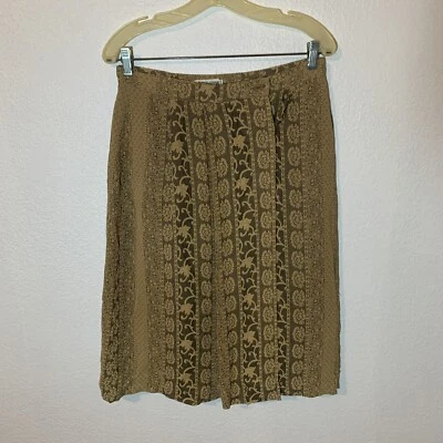 vintage giorgio armani le collezioni wrap skirt pure silk made in italy - Image 1 of 4