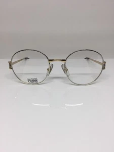 New Vintage GIANFRANCO FERRE GFF 228 C. U44 Eyeglasses C. U44 Silver w/ Gold  - Picture 1 of 12