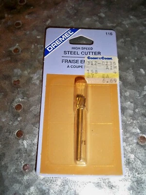 Genuine Dremel Bit High Speed Steel Cutter #116 NEW in PACKAGE OEM - Image 1 of 2