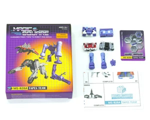 Magic Square MS-B28A Mini-Cassette Rumble Laserbeak Ravage Tapes Team MS-toys - Picture 1 of 17