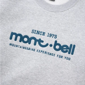 mont-bell Cotton Sweat Shirt 50th Anniversary Limited Edition Navy/Red - Picture 1 of 2