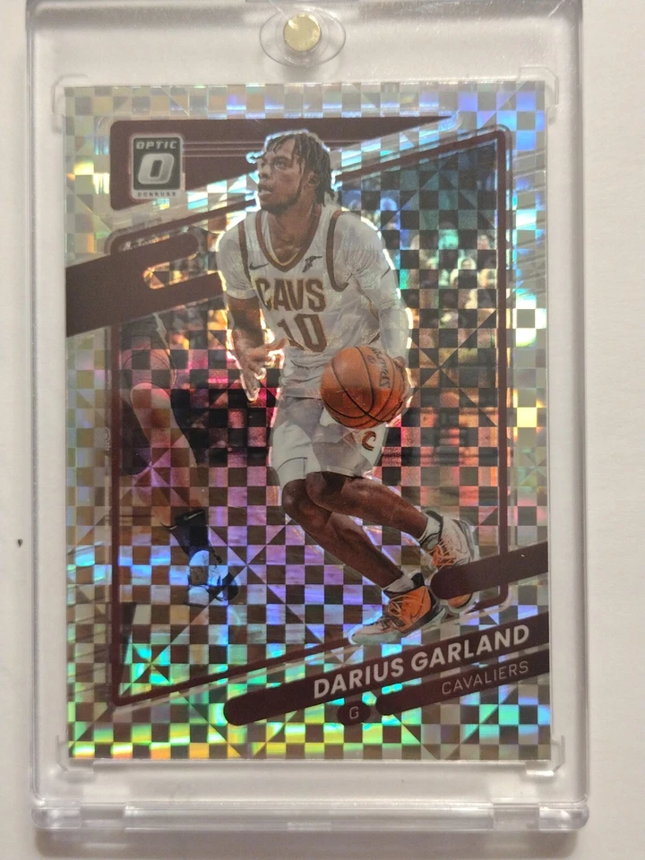 Pack to Plastic 2021-22 Optic Basketball #65 Darius Garland Checkerboard Prizm - Image 1 of 4