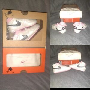 New Display Nike Force 1 Crib Gift Box Set Toddlers Sz 3 C US