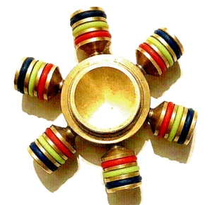 Super Fast Brass Custom Hand Spinner - Picture 1 of 2
