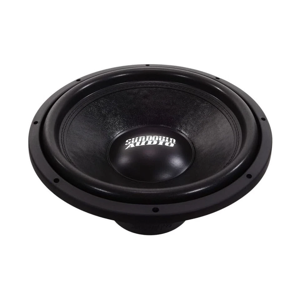 SUNDOWN AUDIO E-15 V.4 2 OHM 15" 15 PULGADAS 500W RMS SUBWOOFER DE GRAVES DUAL COCHE NUEVO Foto 1 de 4