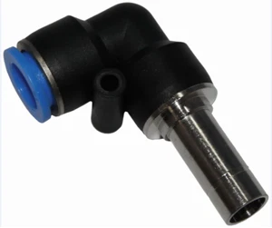 Winkelstecker Pneumatik Steckverbinder Steckverschraubung wie IQS Festo - Bild 1 von 2