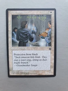 Death Speakers, MTG Homelands (1995) Uncommon White Creature NM - Picture 1 of 2