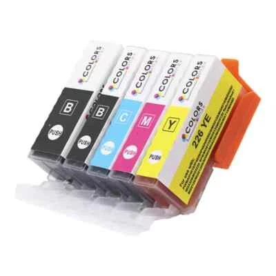 Compatible with Canon CLI-226 Ink Cartridge 5-Piece Combo Pack - Image 1 of 4