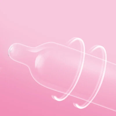 100pcs/set Adult Ultra-thin Natural Latex Condoms Super Elastic Sex Products - Image 1 of 4